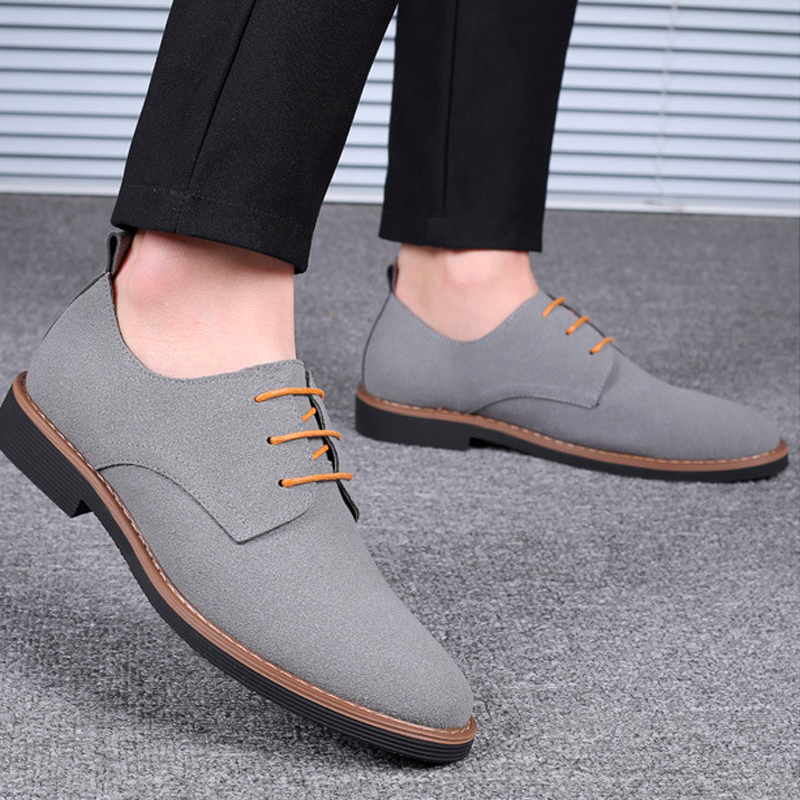 Sapato Masculino Camurça