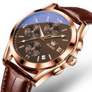 Relógio Masculino de Couro