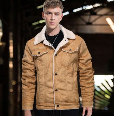 Jaqueta Masculina de Veludo Tempest